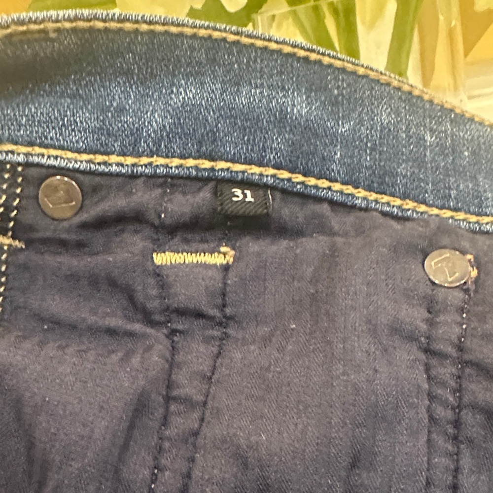 7 For All Mankind Josefina Ankle Jeans - Blue - Picture 5 of 12